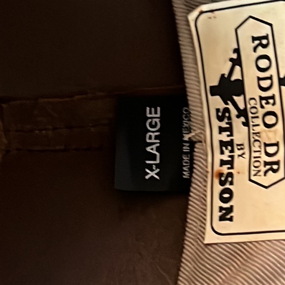 STETSON RODEO DR Roxbury Shapable Distressed Leather Hat-Unisex - Picture 14 of 17